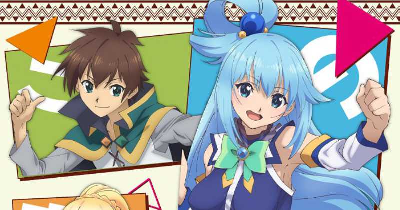 Terceira Temporada de Konosuba revela Visual e Mudança de Estúdio